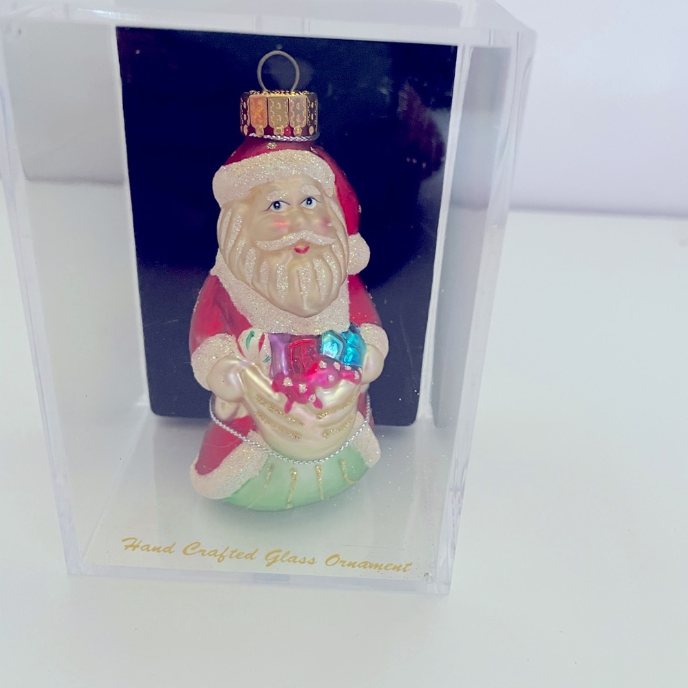 Santa claus ornament vintage